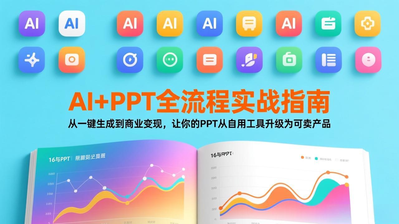 AI+PPT全流程实战指南：从一键生成到商业变现，让你的PPT从自用工具升级为可卖产品-闲赋网