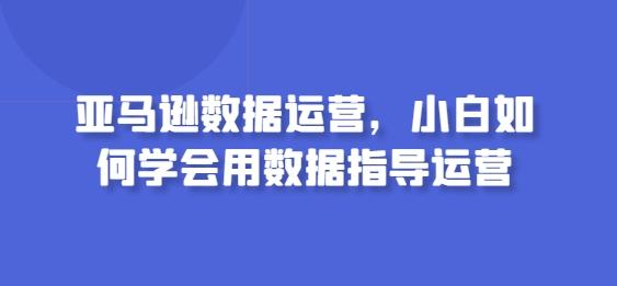 亚马逊数据运营，小白如何学会用数据指导运营-闲赋网