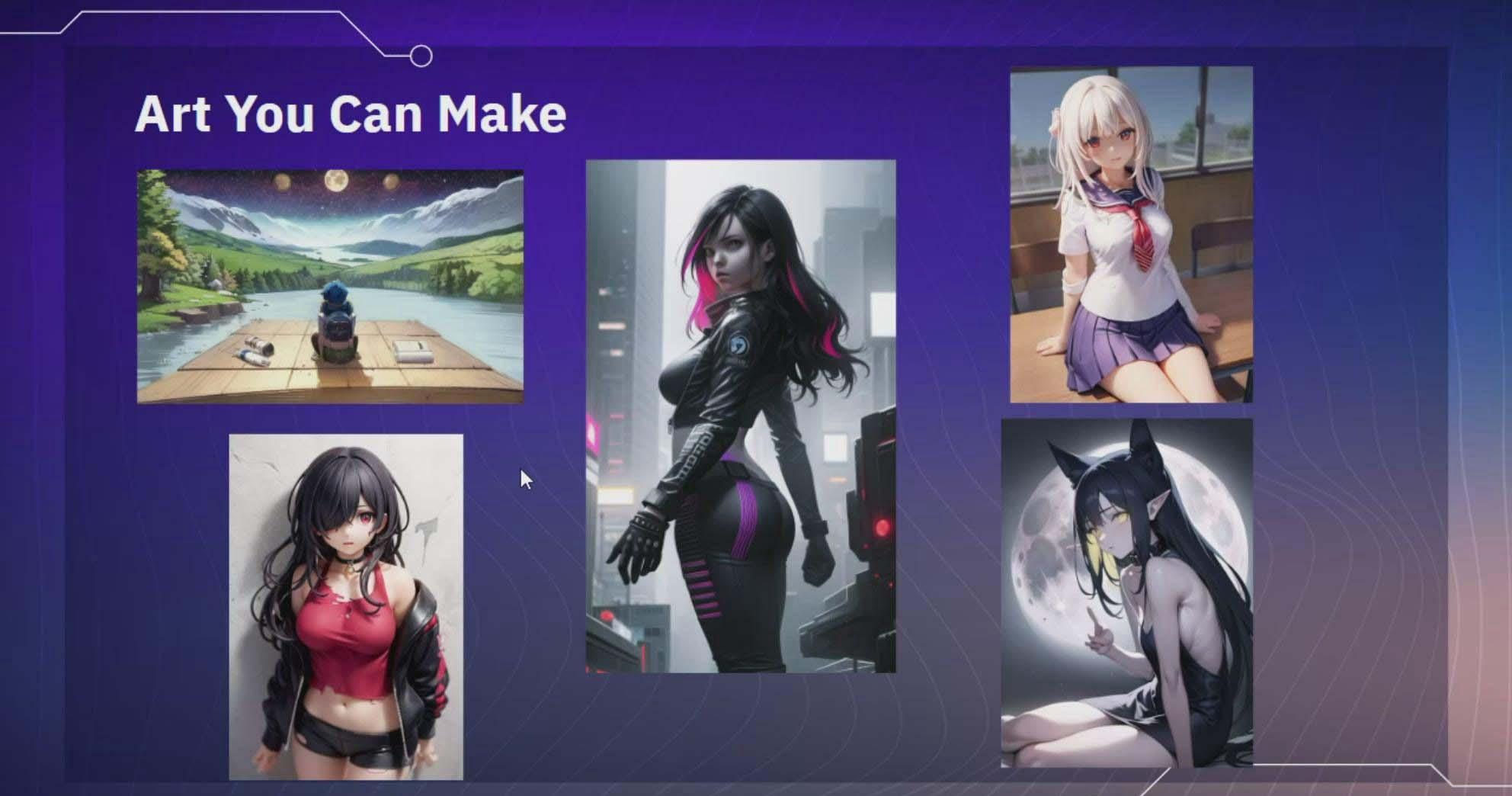 利用Stable Diffusion AI人工智能生成动漫艺术分步教程-14节课-中英字幕-闲赋网