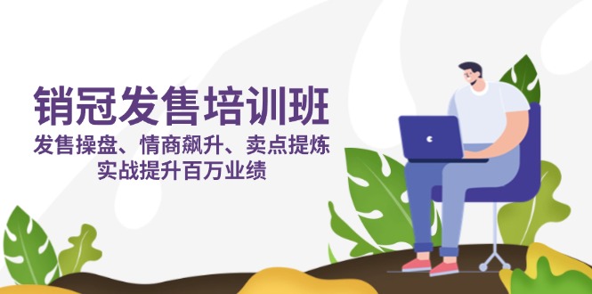 销冠 发售培训班：发售 操盘+情商 飙升+卖点 提炼，实战提升百万业绩-闲赋网