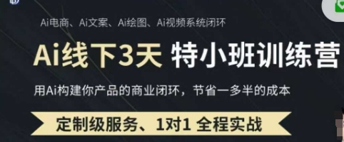 AI实操培训第20-21期线下，0基础保姆级教程，3月最新整理，企业获客、降本增效、打造超级个体-闲赋网