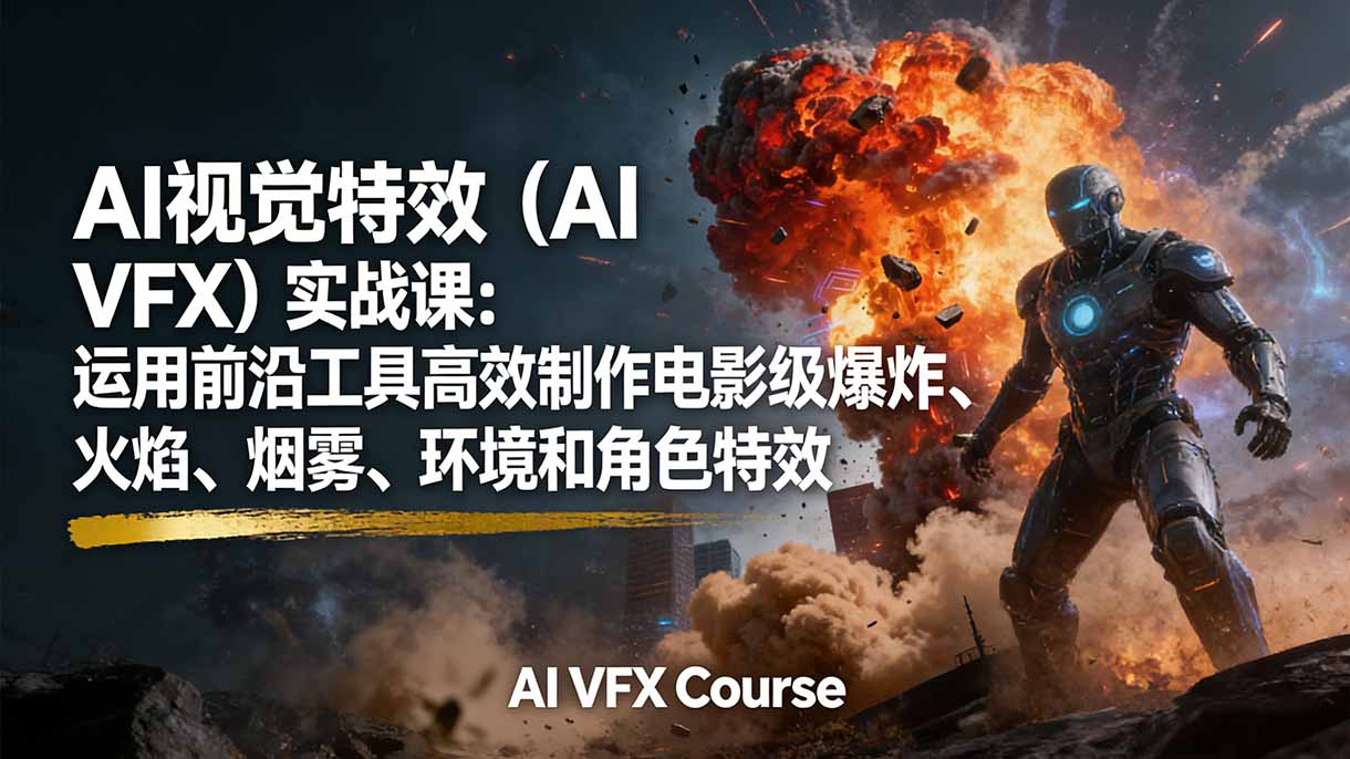 AI视觉特效(AI VFX-闲赋网