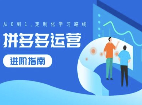 拼多多运营进阶指南，从0到1定制化学习路线-闲赋网