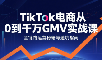 三千老师·TikTok电商从0到千万GMV实战课(更新)-闲赋网