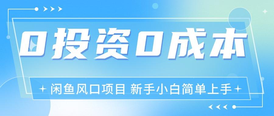 最新风口项目闲鱼空调3.0玩法，月入过万，真正的0成本0投资项目-闲赋网