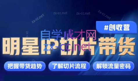 交个朋友·明星IP切片带货爆单营-闲赋网