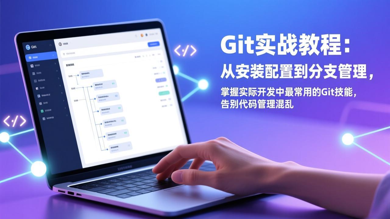 Git实战教程：从安装配置到分支管理，掌握实际开发中最常用的Git技能，告别代码管理混乱-闲赋网