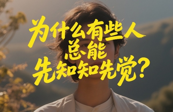 付费文章：为什么有些人总能先知先觉？-闲赋网