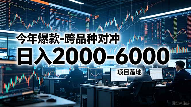 今年爆款-跨品种对冲日入2000-6000，项目落地！-闲赋网