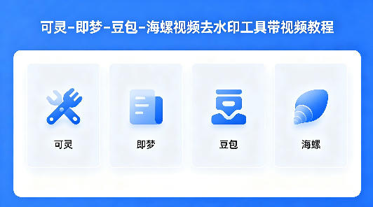 可灵–即梦–豆包–海螺视频去水印工具带视频教程-闲赋网