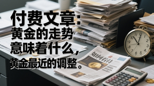 付费文章：黄金的走势意味着什么，如何看待黄金最近的调整-闲赋网