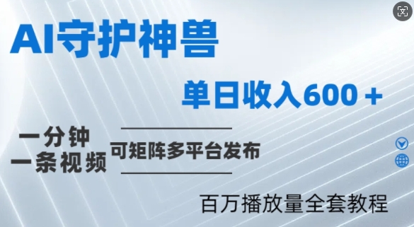 制作各省守护神，100多W播放量的视频只需要1分钟就能完成【揭秘】-闲赋网