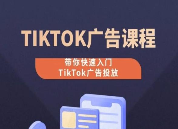 TikTok广告投放课程，从0-1实操课，带你快速入门TikTok广告投放-闲赋网