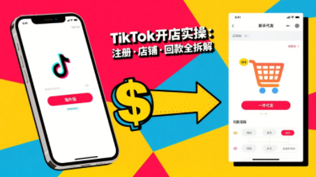 大熊跨境·TikTok从开店到投流的进阶课-闲赋网