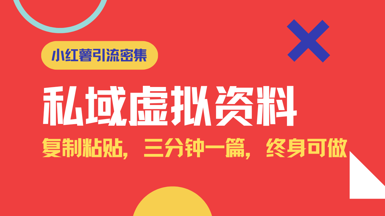 小红书引流私域旅游虚拟资料玩法，复制粘贴，三分钟一篇图文，日入1000…-闲赋网
