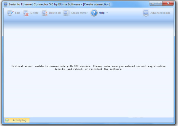 Serial to Ethernet Connector(串口共享器) v5.0.8 绿色版-闲赋网