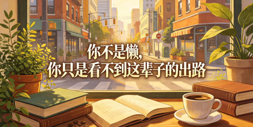 付费文章：你不是懒，你只是看不到这辈子的出路-闲赋网