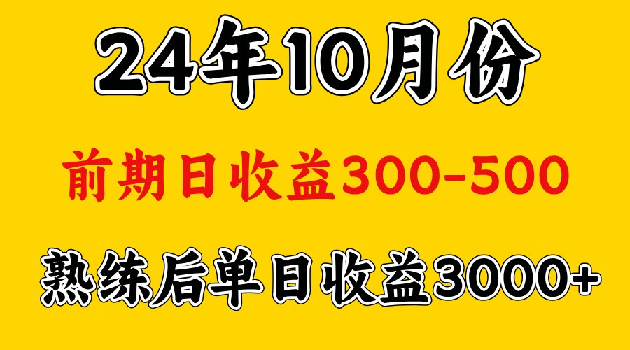 高手是怎么赚钱的.前期日收益500+熟练后日收益3000左右-闲赋网