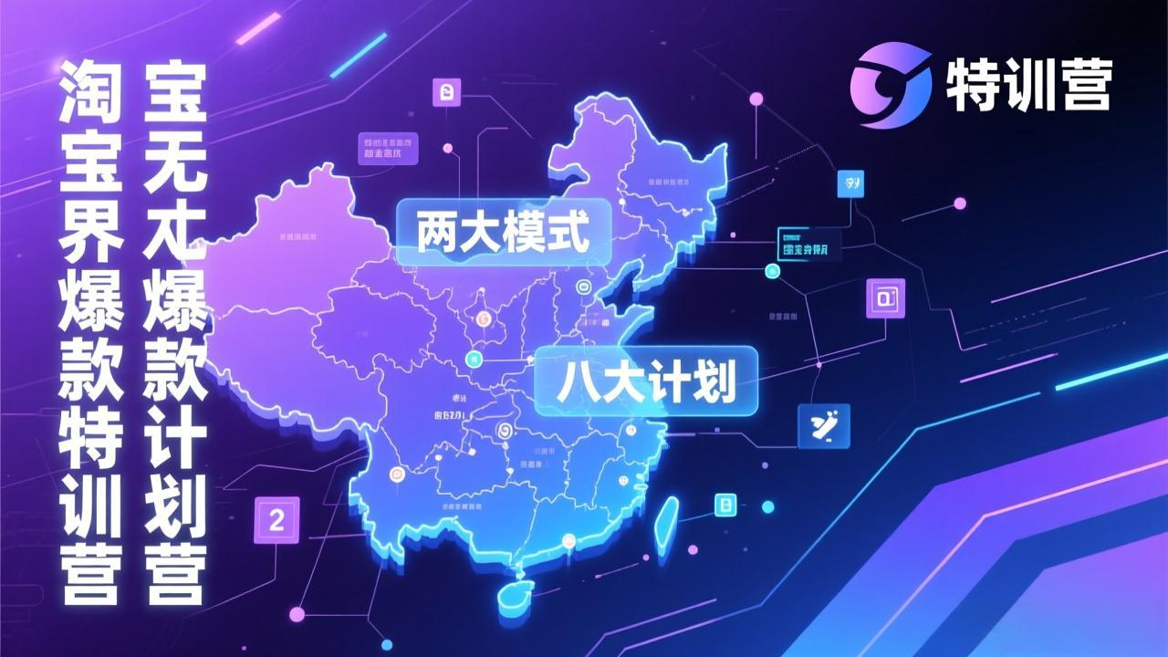 淘宝无界爆款训练营：2026年1月杭州线下高端集训课，3天构建两大模式八大计划体系-闲赋网