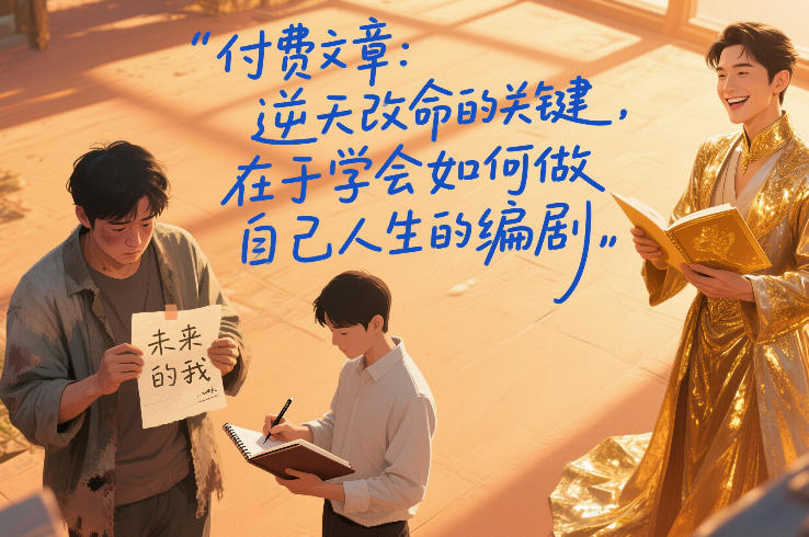 付费文章：逆天改命的关键，在于学会如何做自己人生的编剧-闲赋网