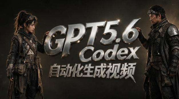 4d3007a2dd427e3fa7f766cba31d9124.jpeg GPT5.6+Codex自动化视频生成:提示词设计×角色设定×封面海报×工作流思路,高效产出AI视频