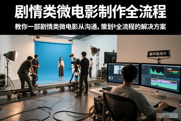 剧情类微电影制作全流程，教你一部剧情类微电影从沟通，策划到拍摄制作全流程的解决方案-闲赋网