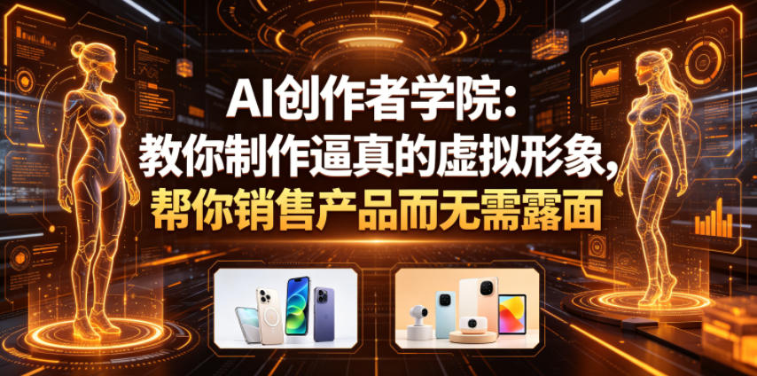 5139bab8e9b1a1a66e456b24efc38a43.jpeg AI创作者学院:教你制作逼真的虚拟形象,帮你销售产品而无需露面【原创双语字幕】
