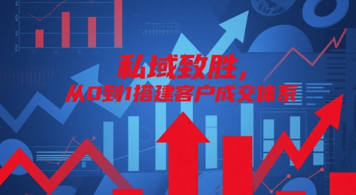 私域致胜，从0到1搭建客户成交体系-闲赋网