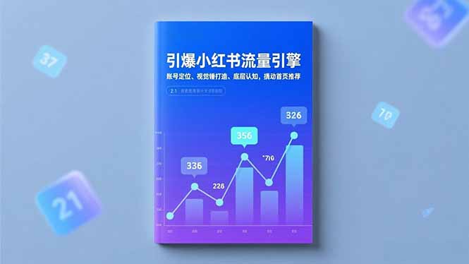 引爆小红书流量引擎，账号定位、视觉锤打造、底层认知，撬动首页推荐-闲赋网