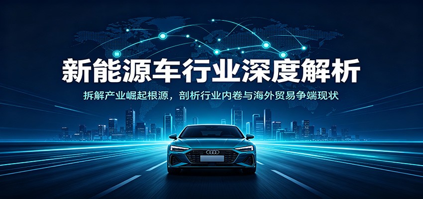 新能源车行业深度解析:拆解产业崛起根源,剖析行业内卷与海外贸易争端现状-闲赋网
