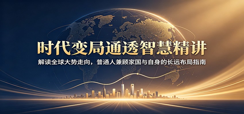时代变局通透智慧精讲:解读全球大势走向,普通人兼顾家国与自身的长远布局指南-闲赋网