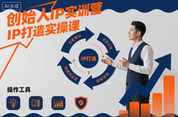 创始人IP实训营，IP打造实操课-闲赋网
