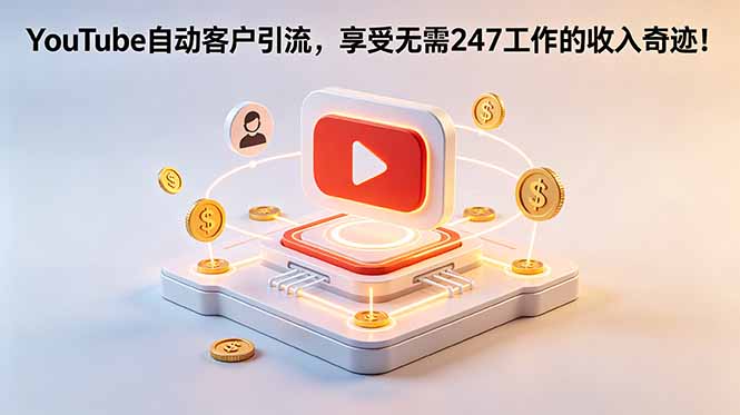 YouTube 自动客户引流，享受无需 247 工作的收入奇迹！【原创双语字幕】-闲赋网