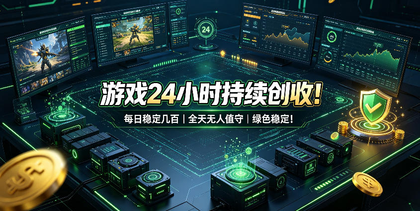 73a4560e6b96c73beaec023df63de706.jpeg 游戏24小时持续创收!每日稳定几百,全天无人值守,绿色稳定!【揭秘】