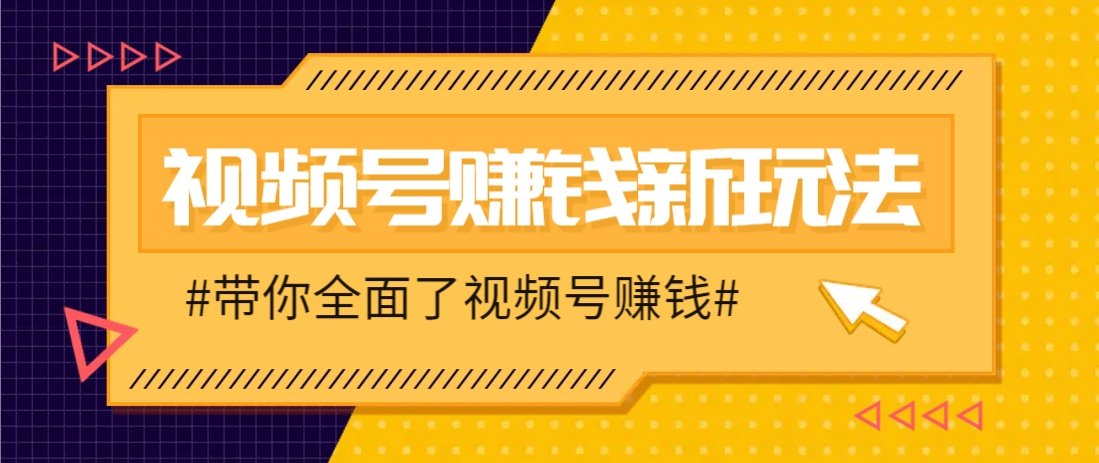 视频号短视频带货新玩法，用这个方法，一天佣金4407(附详细教程)-闲赋网
