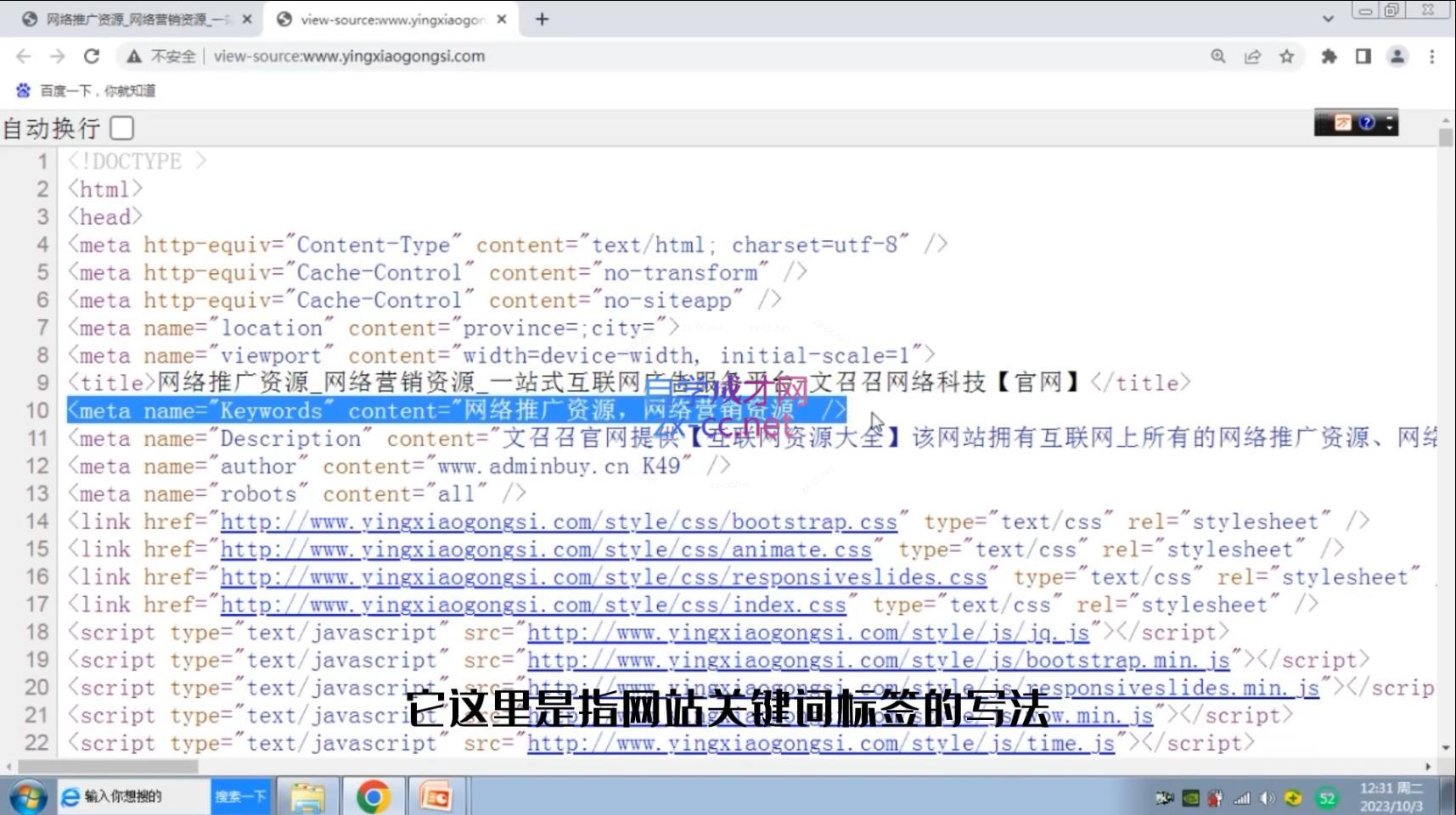 文老师·零基础SEO优化课程