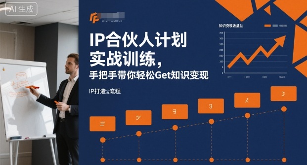 IP合伙人计划实战训练，手把手带你轻松Get知识变现-闲赋网