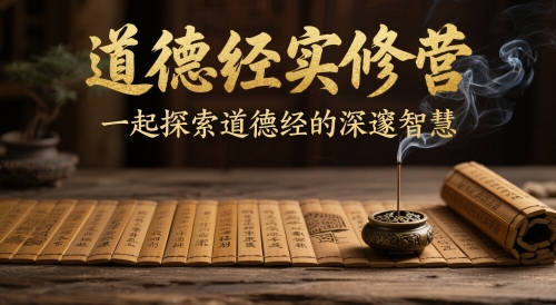 道德经实修营，一起探索道德经的深邃智慧-闲赋网