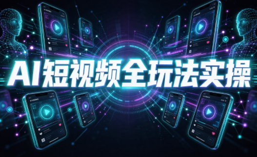 7e3bc2de9d25f544114b166e22474567.png AI短视频全玩法实操(剪辑+带货+数字人+漫剧+短剧)