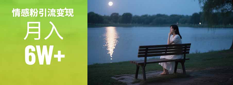 情感粉引流变现实操课：单月变现6w+，情感粉引流变现实操课-闲赋网