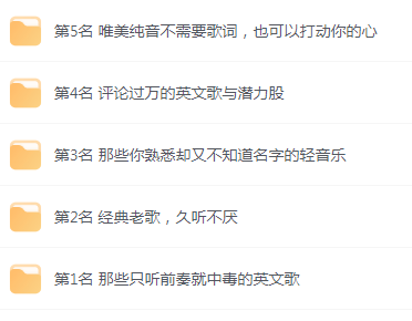 【无损音乐分享】网易云音乐收藏榜单前五名合集 精选好歌-闲赋网
