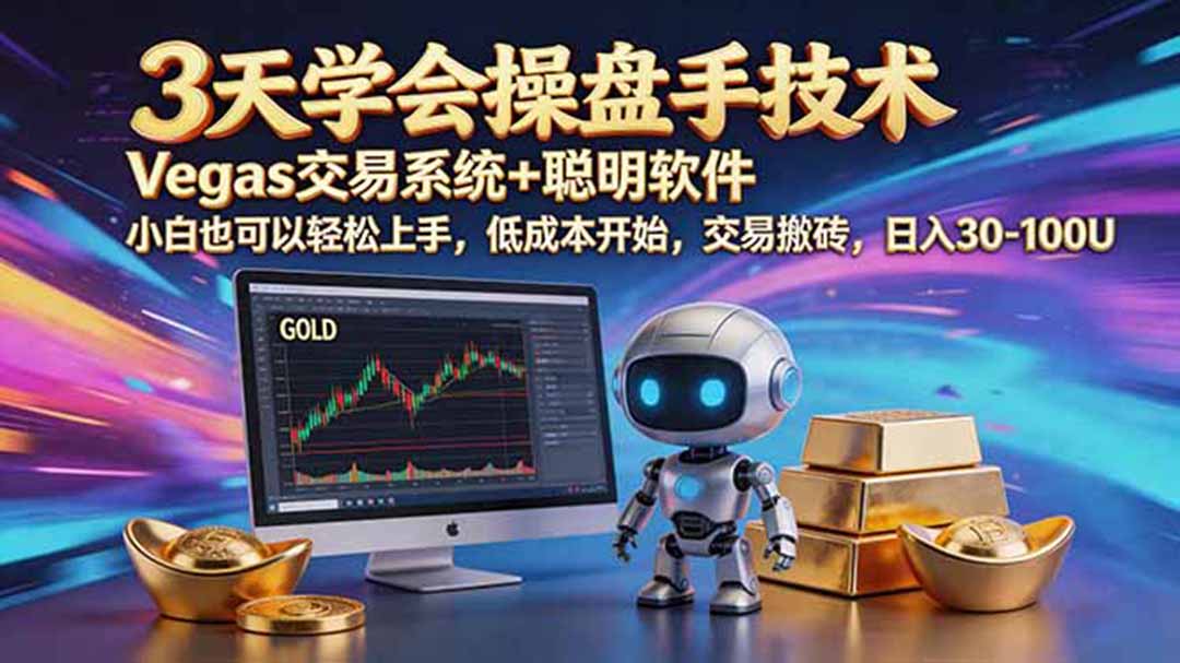 85d4cd343a2291b7199e5f933a359e8f.jpeg 三天学会操盘手技术,vegas技术+聪明软件,小白也可以轻松上手,日入500+