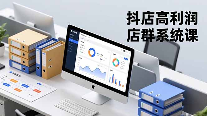 抖店高利润店群系统课，店群搭建、选品策略、运营管控，构建标准体系，矩阵月入20万+-闲赋网