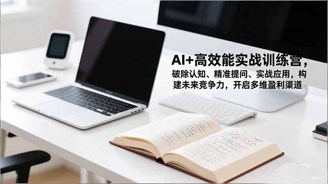 AI+高效能实战训练营，破除认知、精准提问、实战应用，构建未来竞争力，开启多维盈利渠道-闲赋网