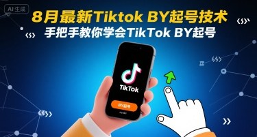 8月最新Tiktok搬运起号技术，手把手教你学会TikTok搬运起号-闲赋网