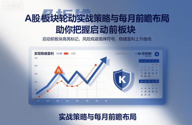 A股板块轮动实战策略与每月前瞻布局，助你把握启动前板块，规避风险，实现稳健盈利-闲赋网
