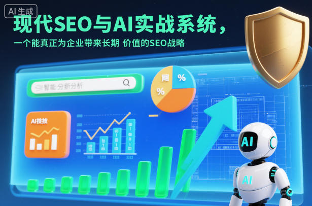 现代SEO与AI实战系统，一个能真正为企业带来长期价值的SEO战略(英语+中文字幕)-闲赋网
