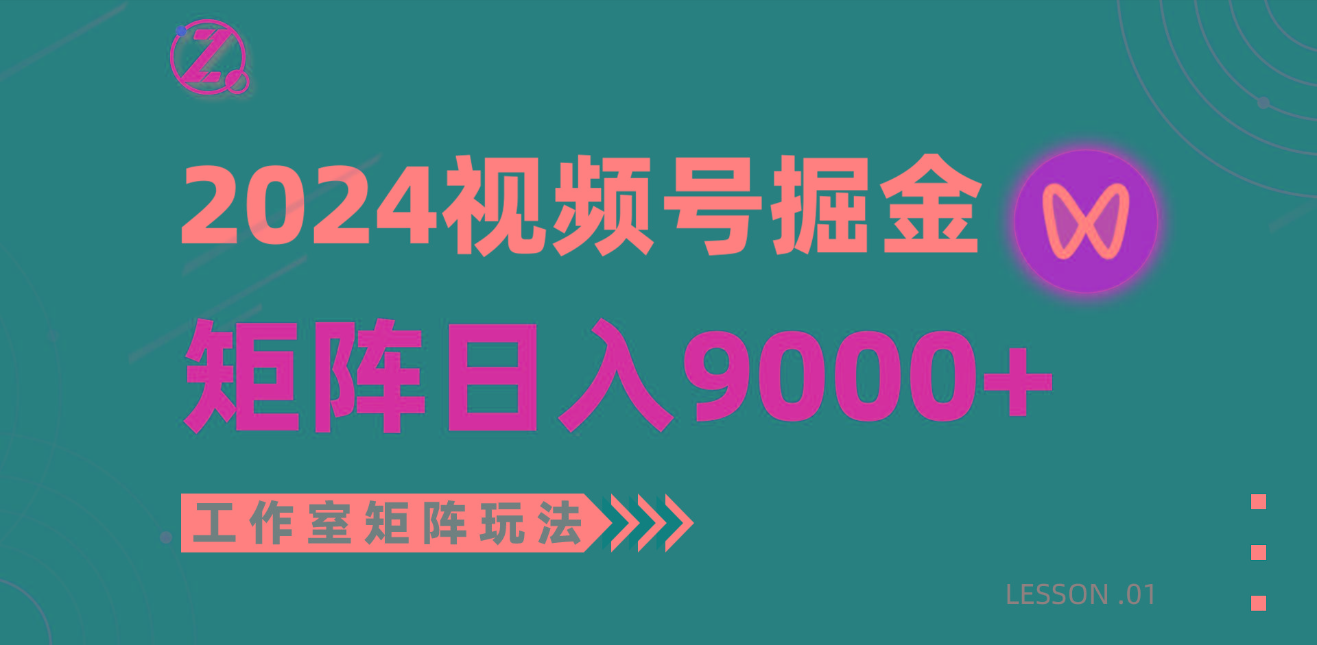 (9709期)【蓝海项目】2024视频号自然流带货，工作室落地玩法，单个直播间日入9000+-闲赋网