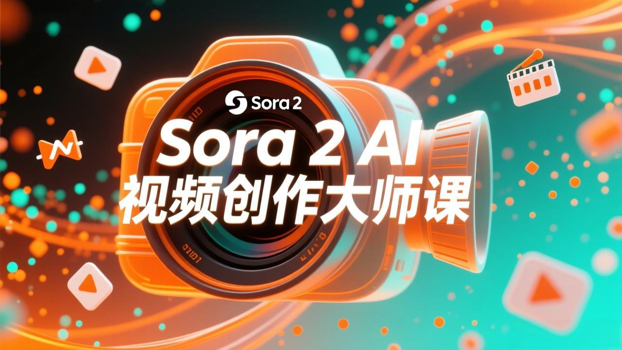 如何利用Sora 2创建流行AI人工智能视频大师班教程：掌握创作全流程，产出百万播放内容-闲赋网