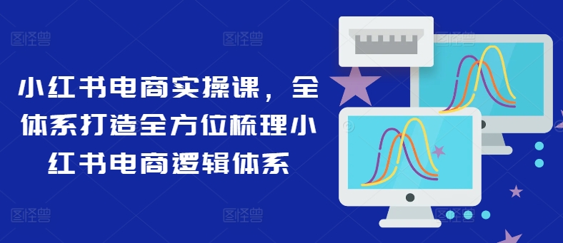 小红书电商实操课，全体系打造全方位梳理小红书电商逻辑体系-闲赋网
